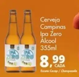 Delta Supermercados Cerveja Campinas Ipa Zero Alcool oferta