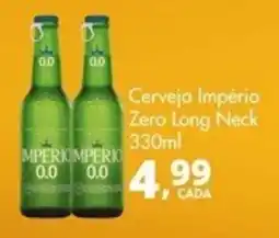 Delta Supermercados Cerveja Império Zero Long Neck oferta