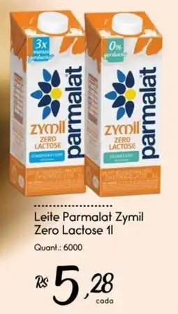 Giassi Supermercados Leite Parmalat Zymil Zero Lactose oferta