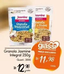 Giassi Supermercados Granola Jasmine Integral oferta