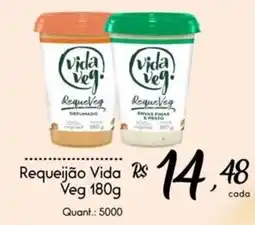 Giassi Supermercados Requeijão vida veg oferta