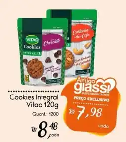 Giassi Supermercados Cookies Integral Vitao oferta