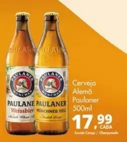 Delta Supermercados Cerveja Alemã Paulaner oferta