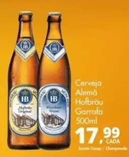 Delta Supermercados Cerveja Alemã Hofbräu Garrafa oferta