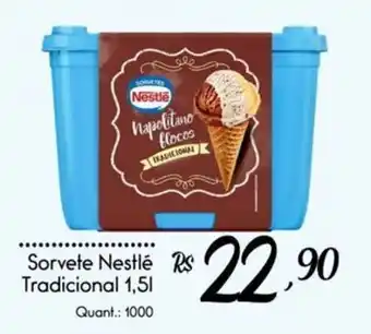 Giassi Supermercados Sorvete Nestlé Tradicional oferta