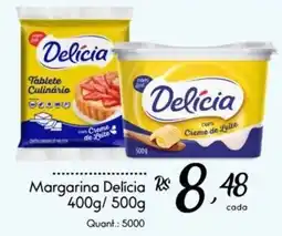 Giassi Supermercados Margarina Delícia oferta