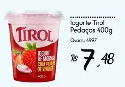 Giassi Supermercados Iogurte tirol pedaços oferta