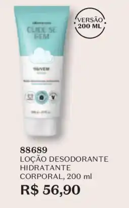 O Boticário Loção desodorante hidratante corporal oferta