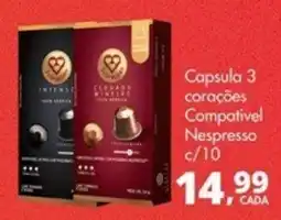 Delta Supermercados Capsula 3 corações oferta