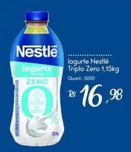 Giassi Supermercados Iogurte Nestlé Triplo Zero oferta