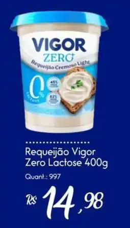 Giassi Supermercados Requeijão vigor zero lactose oferta