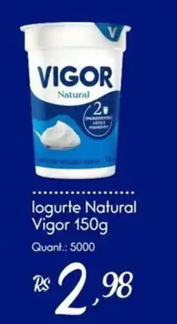 Giassi Supermercados Iogurte natural vigor oferta