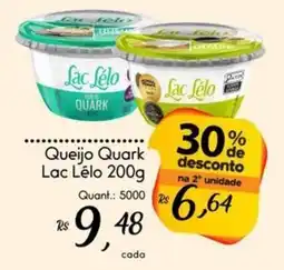 Giassi Supermercados Queijo Quark Lac Lelo oferta