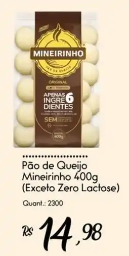 Giassi Supermercados Pão de Queijo Mineirinho oferta