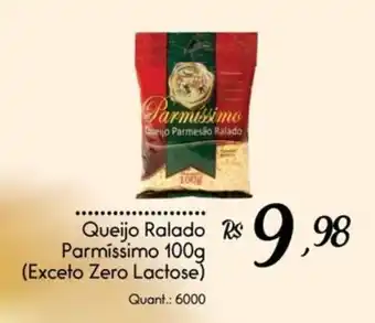 Giassi Supermercados Queijo Ralado Parmíssimo oferta