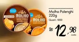 Giassi Supermercados Molho polenghi oferta