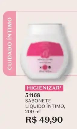 O Boticário Sabonete líquido íntimo oferta