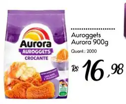 Giassi Supermercados Aurora auroggets crocante oferta