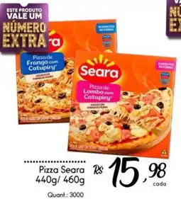 Giassi Supermercados Pizza seara pizza de lombo com catupiry oferta