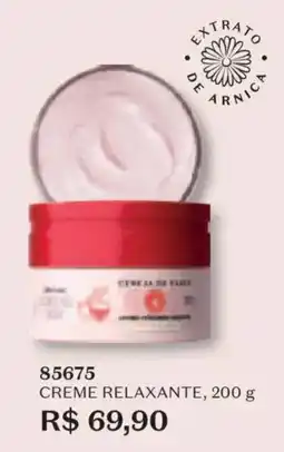 O Boticário creme relaxante oferta