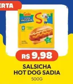Giassi Supermercados Salsicha hot dog sadia oferta