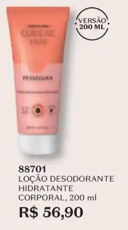 O Boticário Loção desodorante hidratante corporal oferta