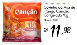 Giassi Supermercados Coxinha da Asa de Frango Canção oferta