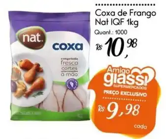 Giassi Supermercados Coxa de Frango Nat IQF oferta