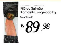 Giassi Supermercados Filé de Salmão Komdelli oferta