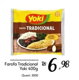 Giassi Supermercados Farofa Tradicional Yoki oferta