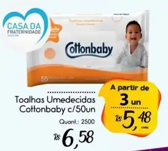 Giassi Supermercados Toalhas Umedecidas Cottonbaby oferta