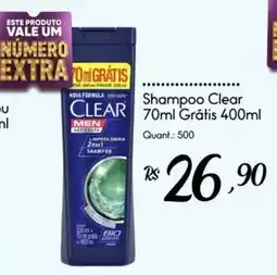 Giassi Supermercados Shampoo clear oferta