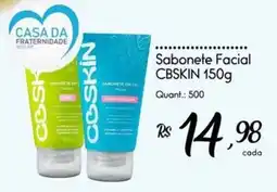 Giassi Supermercados Sabonete Facial Cbskin oferta