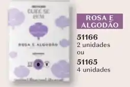 O Boticário quide-se bem rosa e algodão oferta