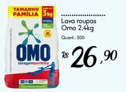 Giassi Supermercados Lava roupas Omo oferta