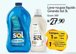 Giassi Supermercados Lava-roupas liquido Girando Sol oferta