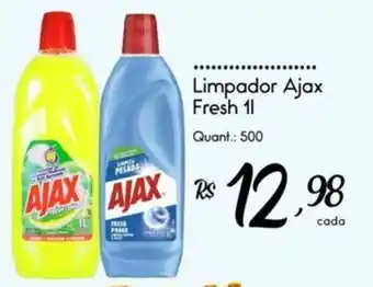 Giassi Supermercados Limpador ajax fresh 1l oferta
