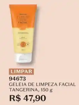 O Boticário Geleia de limpeza facial tangerina oferta