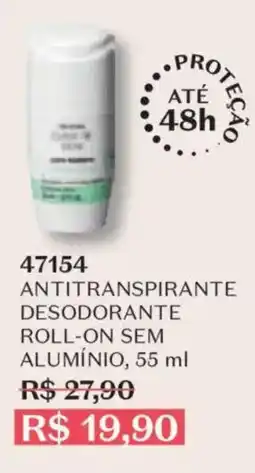 O Boticário Antitranspirante desodorante roll-on sem alumínio oferta