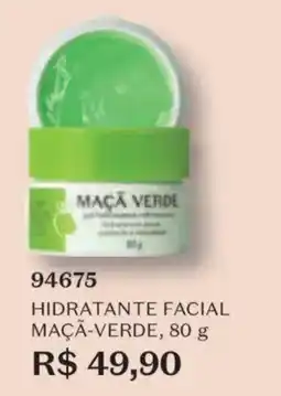 O Boticário Hidratante facial maçã-verde oferta