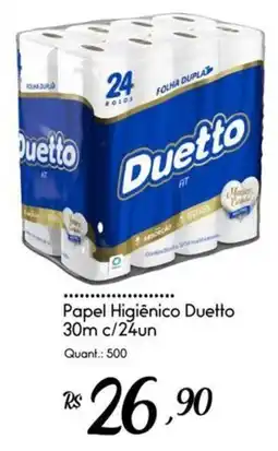 Giassi Supermercados Papel Higiênico Duetto oferta
