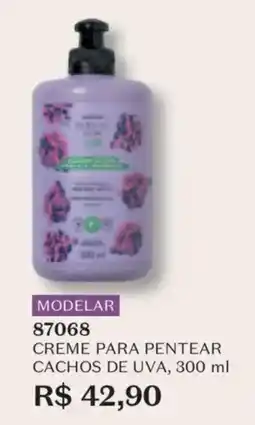 O Boticário Creme para penteiar cachos de uva oferta