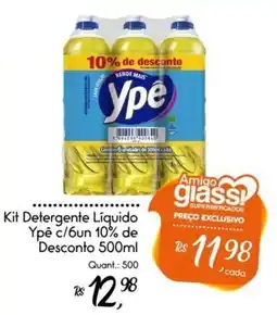 Giassi Supermercados Kit Detergente Liquido Ypê oferta