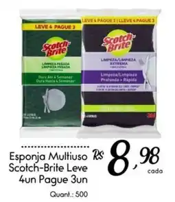Giassi Supermercados Esponja Multiuso Scotch-Brite oferta