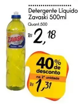 Giassi Supermercados Detergente Líquido Zavaski oferta