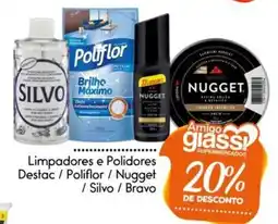 Giassi Supermercados Limpadores e Polidores Destac / Poliflor / Silvo / Bravo oferta