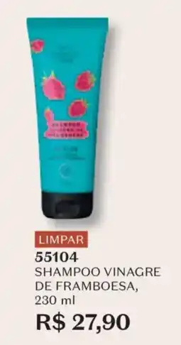 O Boticário Shampoo vinagre de framboesa oferta