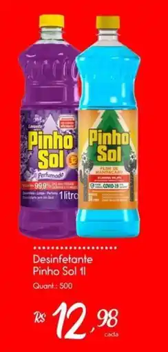 Giassi Supermercados Desinfetante Pinho Sol 1l oferta