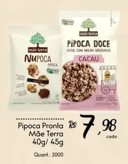 Giassi Supermercados Pipoca Pronta Mãe Terra oferta