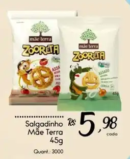 Giassi Supermercados Salgadinho mãe terra oferta